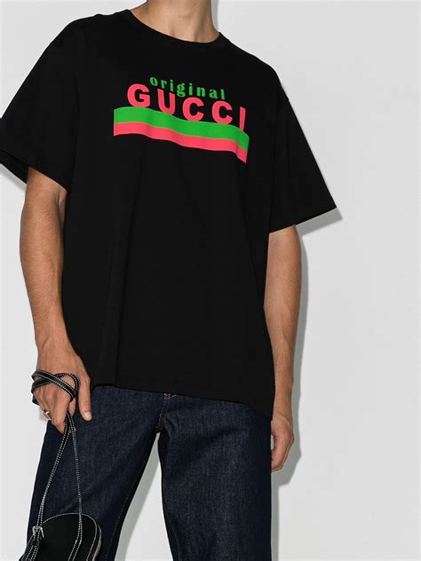 cheap designer gucci shirts|original gucci t shirt price.